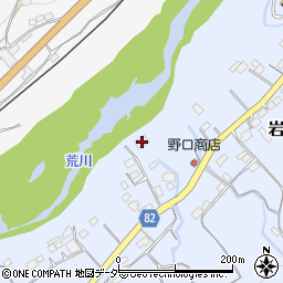 埼玉県秩父郡長瀞町岩田139周辺の地図