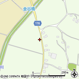 茨城県行方市若海124周辺の地図
