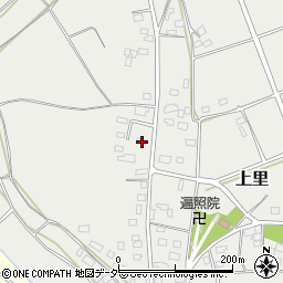 茨城県つくば市上里371-1周辺の地図