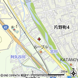 飛騨民主商工会周辺の地図