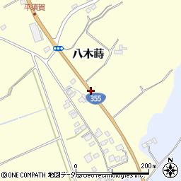 国道３５５号線周辺の地図