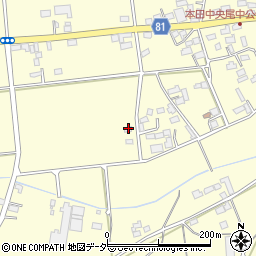 埼玉県深谷市本田4141周辺の地図