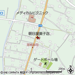 朝日屋菓子店周辺の地図