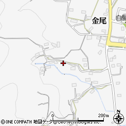 埼玉県大里郡寄居町金尾390-1周辺の地図