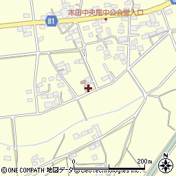 埼玉県深谷市本田4109周辺の地図