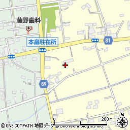 埼玉県深谷市本田4348周辺の地図
