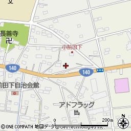 埼玉県深谷市小前田1235周辺の地図