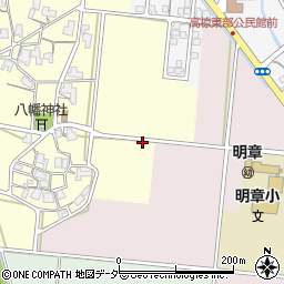 福井県坂井市丸岡町筑後清水周辺の地図