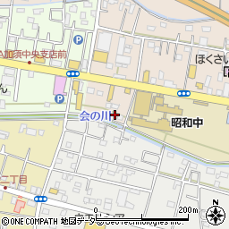 埼玉県加須市北小浜45周辺の地図