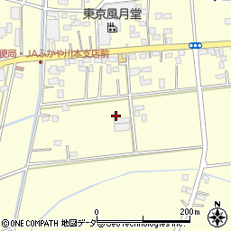 埼玉県深谷市本田4206-1周辺の地図