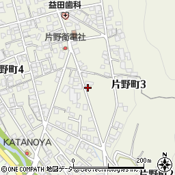 岐阜県高山市片野町3丁目106周辺の地図