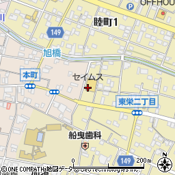 ドラッグセイムス加須東栄店周辺の地図
