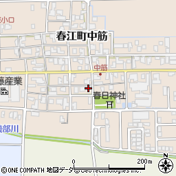 福井県坂井市春江町中筋33-1周辺の地図