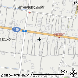 埼玉県深谷市小前田897周辺の地図