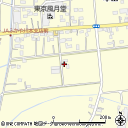 埼玉県深谷市本田4203-2周辺の地図