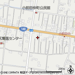 埼玉県深谷市小前田904周辺の地図