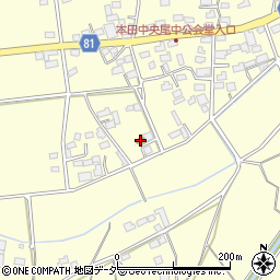埼玉県深谷市本田4108周辺の地図
