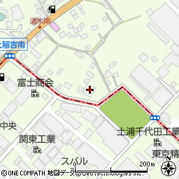 株式会社ナオイオート　土浦中貫店周辺の地図
