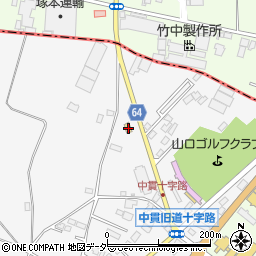 茨城県土浦市中貫2365周辺の地図