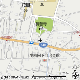 埼玉県深谷市小前田1447周辺の地図