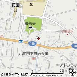 埼玉県深谷市小前田1243周辺の地図