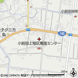 埼玉県深谷市小前田997周辺の地図
