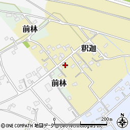 茨城県猿島郡五霞町釈迦2452-2周辺の地図