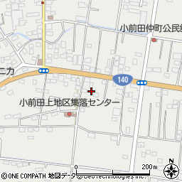 埼玉県深谷市小前田935周辺の地図