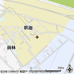 茨城県猿島郡五霞町釈迦2436-3周辺の地図