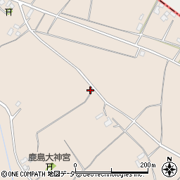 茨城県行方市小貫2850-1周辺の地図
