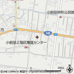 埼玉県深谷市小前田934周辺の地図