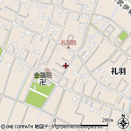 埼玉県加須市礼羽405-1周辺の地図