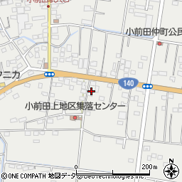 埼玉県深谷市小前田936周辺の地図