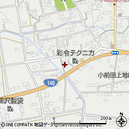 埼玉県深谷市小前田211周辺の地図