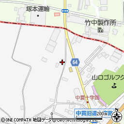茨城県土浦市中貫2366周辺の地図