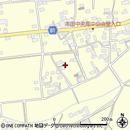 埼玉県深谷市本田4101周辺の地図
