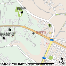 茨城県土浦市藤沢3626-11周辺の地図