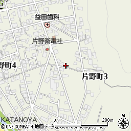 岐阜県高山市片野町周辺の地図