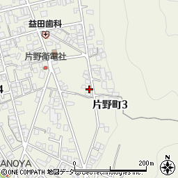 岐阜県高山市片野町3丁目172周辺の地図