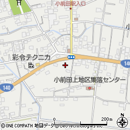 埼玉県深谷市小前田1042周辺の地図