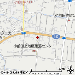 埼玉県深谷市小前田999周辺の地図