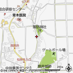 長野県塩尻市片丘10389周辺の地図