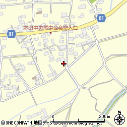埼玉県深谷市本田4042周辺の地図