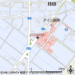 行田病院前周辺の地図