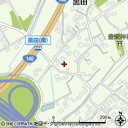 埼玉県深谷市黒田1453周辺の地図