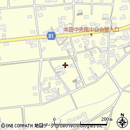 埼玉県深谷市本田4102周辺の地図