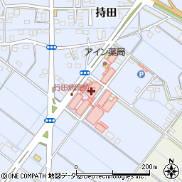 行田総合病院周辺の地図