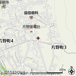 岐阜県高山市片野町3丁目146周辺の地図