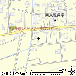 埼玉県深谷市本田4268周辺の地図