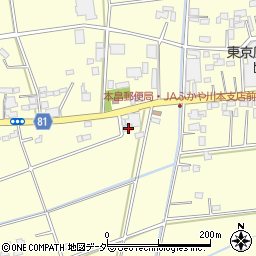 埼玉県深谷市本田4278周辺の地図
